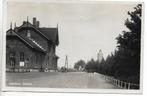 Leerdam station, Ophalen of Verzenden, Voor 1920, Gelopen, Zuid-Holland