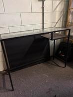 IKEA VITTSJÖ Laptoptafel - Zwartbruin/Glas - Zo goed als nie, Ophalen, Zo goed als nieuw, Bureau