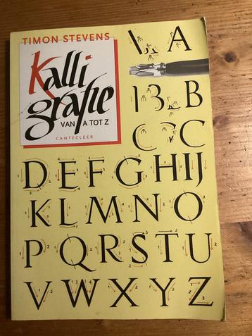 Kalligrafie boek - Timon Stevens beschikbaar voor biedingen