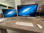 Apple iMac 27 inch + Apple Cinema 20 inch + toebehoren, Computers en Software, Apple Desktops, Ophalen, Gebruikt, IMac, 2 tot 3 Ghz