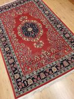 Vintage handgeknoopt oosters tapijt 222x140, 200 cm of meer, Overige kleuren, 100 tot 150 cm, Gebruikt
