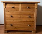 Antiek grenen meidenkast met 4 laden h79xbr85xd50, Huis en Inrichting, Kasten | Ladekasten, Ophalen, Gebruikt, Klassiek, 50 tot 100 cm