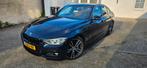 BMW 335i active hybrid m-sport 19 inch leder head up 400pk, Automaat, Achterwielaandrijving, Blauw, Origineel Nederlands