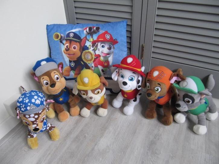 Paw Patrol knuffels, Kinderen en Baby's, Speelgoed | Knuffels en Pluche, Zo goed als nieuw, Hond, Ophalen of Verzenden