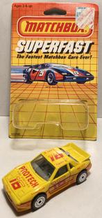 Matchbox 2 I-2 Pontiac Fiero, Superfast, Ophalen of Verzenden, Zo goed als nieuw, Auto