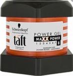 Taft Styling Titane Power haargel flacon 300ml(3 voor €10,-), Ophalen of Verzenden, Nieuw, Gel, Wax, Haarlak of Mousse