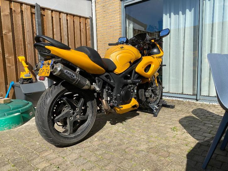 Underseat Uitlaat Suzuki SV650 – Shark Track 1000 Carbon, Motoren, Onderdelen | Overige, Gebruikt, Ophalen