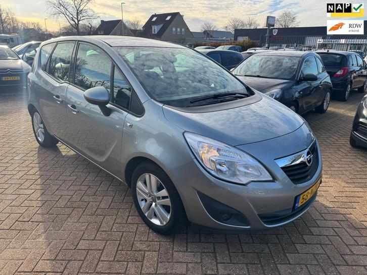 Opel Meriva 1.4 Turbo Edition AIRCO CRUISE CONTROL HOGE INST, Auto's, Opel, Bedrijf, Te koop, Meriva, ABS, Airbags, Airconditioning
