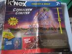 Knex Corkscrew Coaster achtbaan2, Kinderen en Baby's, Speelgoed | Bouwstenen, Gebruikt, K'nex, Ophalen of Verzenden