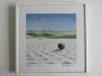 René Boin Golf I zeefdruk, ingelijste Sport kunst, Antiek en Kunst, Kunst | Litho's en Zeefdrukken, Ophalen of Verzenden