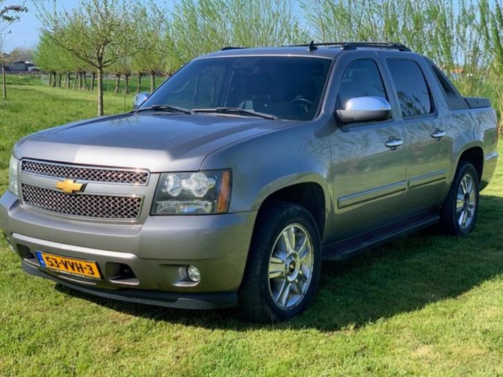 Chevrolet Avalanche 5.3 V8 LPG Automaat – 2009 – Jongtimer, Auto's, Bestelauto's, Particulier, Achteruitrijcamera, Airbags, Centrale vergrendeling