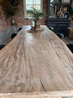 Suar  boomstam eettafel 300x100, Ophalen, Gebruikt, 100 tot 150 cm, 200 cm of meer