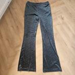 Dames flared broek zwart met groene print Costes Zgan, Zwart, Ophalen of Verzenden, Zo goed als nieuw, Costes