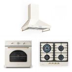 Klarstein Victoria Serie: Oven, Kookplaat & Afzuigkap Inbouw, Minder dan 85 cm, Grill, Zo goed als nieuw, Energieklasse A of zuiniger