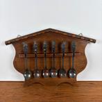 Vintage lepelrekje met lepeltjes Francien, Ophalen of Verzenden