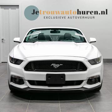 FORD MUSTANG trouwauto huren zelf rijden Cabrio mustang wit beschikbaar voor biedingen