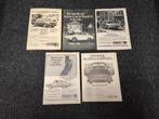 5x Reclame (A4) Renault 10 (1968), Verzenden, Gebruikt, Auto's