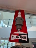 CHAMPION bougie oud reclamebord, Verzamelen, Merken en Reclamevoorwerpen, Ophalen, Reclamebord, Gebruikt, .