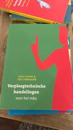 Asaf Gafni - Verpleegtechnische handelingen voor mbo, Boeken, Ophalen of Verzenden, Zo goed als nieuw, Asaf Gafni; Iris Verhagen