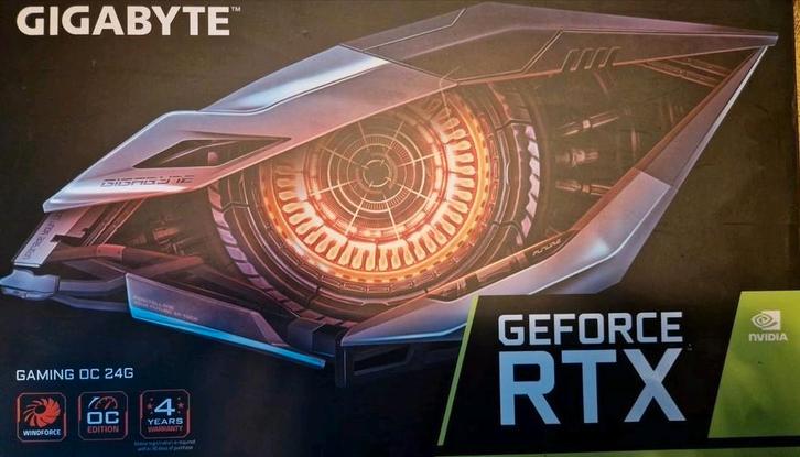 Nvidia RTX 3090 Ti 24 GB, Computers en Software, Videokaarten, Zo goed als nieuw, Nvidia, PCI-Express 4.0, GDDR6, HDMI, DisplayPort