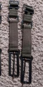 DEFENSIE KOPPELRIEM onderdelen bevestiging riemen, Verzamelen, Militaria | Algemeen, Ophalen of Verzenden, Overige soorten, Nederland
