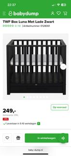 Box luna zwart met lade, Ophalen, Zo goed als nieuw, Lade