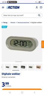 Wekker Alarm clock van action, Ophalen, Zo goed als nieuw
