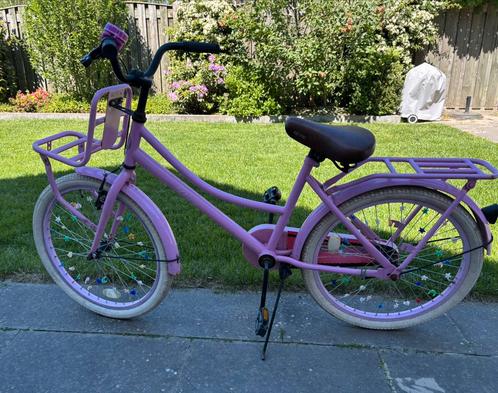 Mooie Roze Meisjesfiets - 22 inch, Fietsen en Brommers, Fietsen | Meisjes, Gebruikt, 22 inch, Handrem, Ophalen