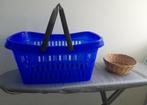 Wasmand en mandje voor wasknijpers, Huis en Inrichting, Kunststof, Gebruikt, Mand, Ophalen of Verzenden