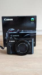 Canon PowerShot G7X Mark II, Audio, Tv en Foto, Fotocamera's Digitaal, Canon, 4 t/m 7 keer, Ophalen of Verzenden, Compact