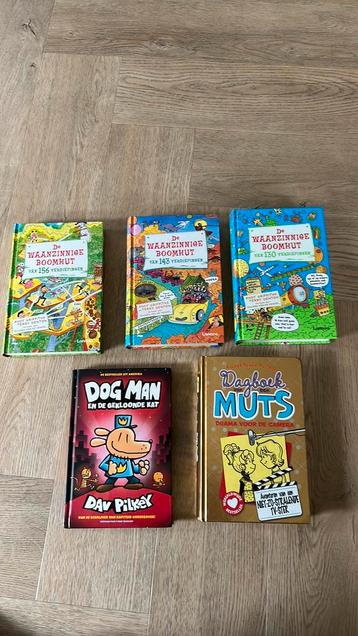 5 ontzettend leuke boeken. Waanzinnge boomhut 3x + 2 andere beschikbaar voor biedingen