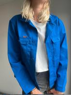werkkleding moleskin jas franse blauw blazer blouse vintage, Blauw, Maat 42/44 (L), Nieuw, Ophalen of Verzenden