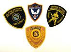 4 x US Security Guard bewaking patches - emblemen, Embleem of Badge, Amerika, Overige soorten, Ophalen of Verzenden