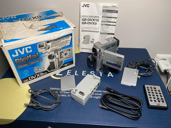 JVC GR-DVX9 MiniDV camcorder, Audio, Tv en Foto, Videocamera's Digitaal, Gebruikt, Mini dv, JVC, 20x of meer, Ophalen of Verzenden