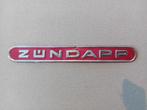 Zundapp vintage tankplaatje voor op een brommer jaren 60, Ophalen of Verzenden, Gebruikt