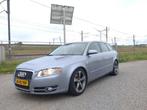 Audi A4 1.8 T 120KW Avant AUT 2005 Grijs Airco NIEUWE APK, Stof, 4 cilinders, 163 pk, Origineel Nederlands