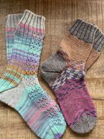 Handgebreide wollen sokken - Maat 37, Sokken en Kniesokken, Overige kleuren, Maat 35 t/m 38, Nieuw