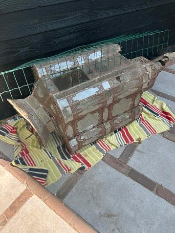 Grote antieke lamp voor restauratie beschikbaar voor biedingen