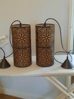 Mooie hanglampen.  retro, Ophalen of Verzenden, Zo goed als nieuw, 75 cm of meer, Metaal
