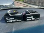 2 stuks makita accu’s 18V 5AH, Verzenden, Gebruikt