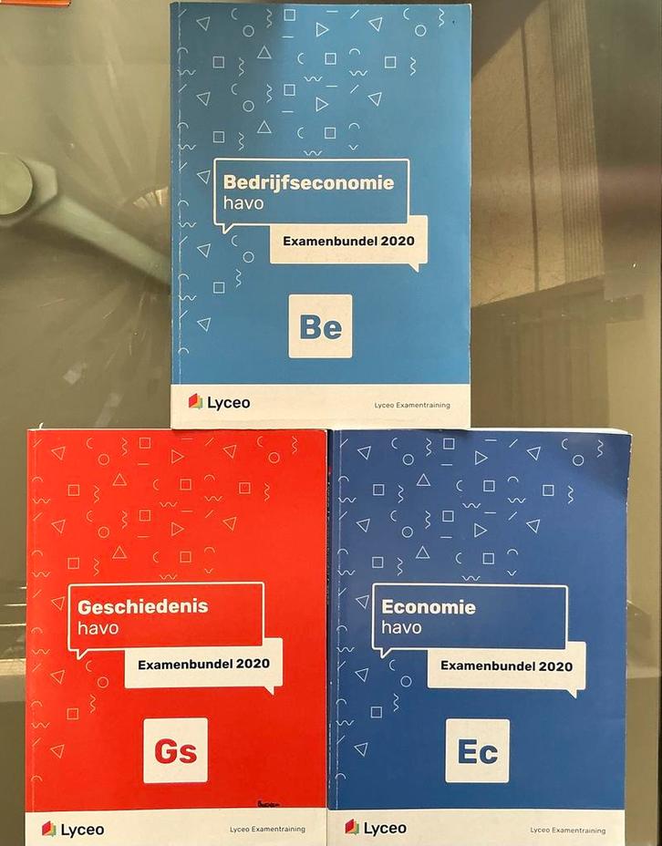 Examenbundels Lyceo HAVO 2020, Boeken, Schoolboeken, Zo goed als nieuw, Geschiedenis, HAVO, Ophalen of Verzenden
