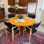 - Vintage eettafel, eiken •Skovby Møbelfabrik• Deens -, Gebruikt, 100 tot 150 cm, ., Ophalen of Verzenden