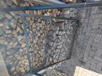 Mooi dubbelstaafmat hekwerk 143x143, Tuin en Terras, Tuinhekken en Hekwerk, Ophalen, Zo goed als nieuw, IJzer, Dubbelstaafmat hekwerk