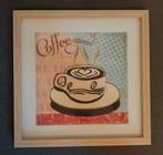 Coffee schilderij, Minder dan 50 cm, Ophalen of Verzenden, Zo goed als nieuw, Schilderij