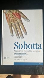Sobotta deel 1 Algemene anatomie en bewegingsapparaat, Ophalen of Verzenden, Zo goed als nieuw, Waschke; Paulsen