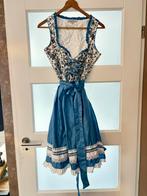 Mooie Dirndl jurk - perfect voor Oktoberfest!, Kleding | Dames, Jurken, Ophalen, Blauw, Maat 42/44 (L), Zo goed als nieuw
