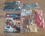 Lego Harry Potter hogwarts trein 75955 compleet met boekje, Ophalen of Verzenden, Zo goed als nieuw, Complete set, Lego