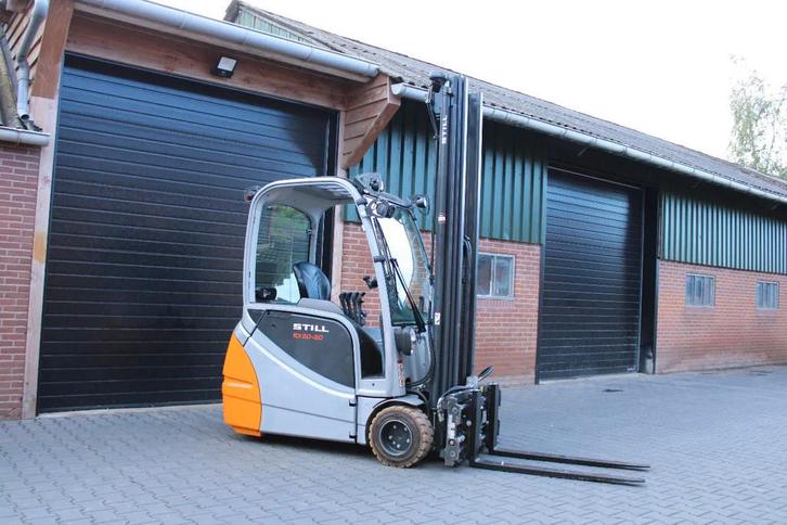 Still RX20 20 heftruck elektrische accu 88% triplex lepelver, Zakelijke goederen, Machines en Bouw | Heftrucks en Intern transport