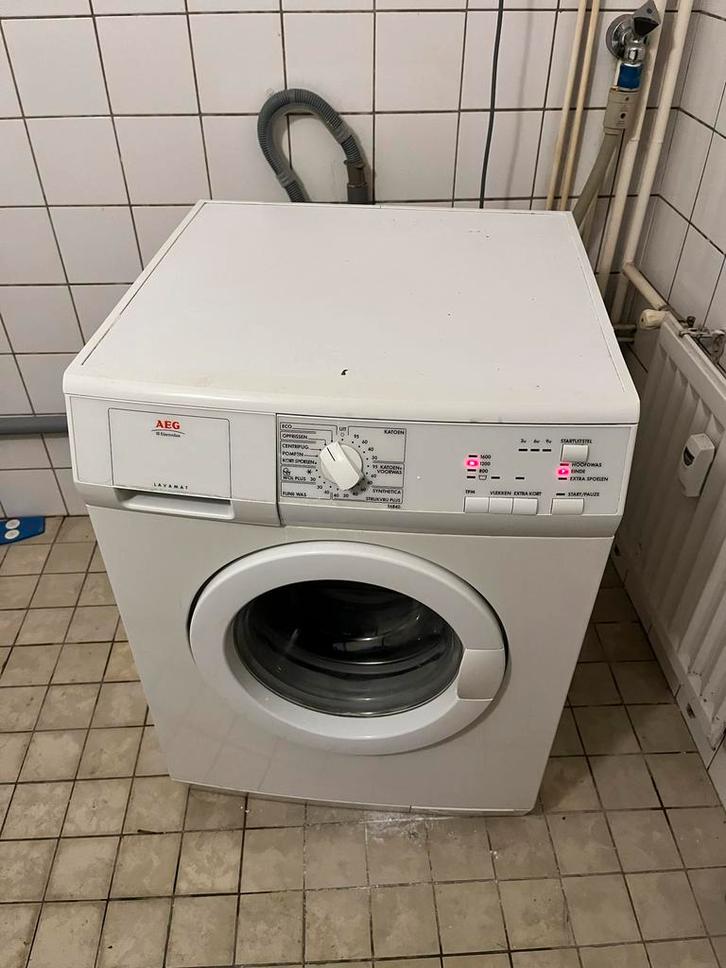 AEG Lavamat Wasmachine - Goed Werkend!, Witgoed en Apparatuur, Wasmachines, Gebruikt, Voorlader, 6 tot 8 kg, 85 tot 90 cm, 1200 tot 1600 toeren