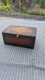 houten naaidoosje, Hobby en Vrije tijd, Naaien en Fournituren, Ophalen, Gebruikt